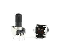 10pcs Rv09 Vertical Length 15/20mm 1k 5k 10k 50k 100k 0932 Shaft Adjustable Resistor 3pin Seal Potentiometer RV0932(20mm,1K Ohm)