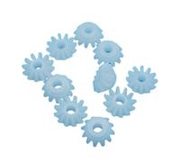 10pcs S122.5A Bevel Gears - 0.5 Module, 12 Teeth Plastic Gear for Toy and Machinery Applications
