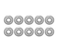 10Pcs S629Z Stainless Steel Ball Bearings, High Rotating Speed Wheel Bearings Set with Double Shielding for Skateboard Longboard Roller Skates