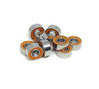 10pcs S683 2RS 3x7x3mm ABEC-7 Hybrid Ceramic Bearing 683 S683C RS 2OS Greaseless Rust Proof Si3N4 Balls Fishing Reels Bearings(S696C-2OS 6x15x5mm)