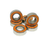 10pcs S688 2RS 8x16x5 mm Stainless Steel Hybrid Bearing 688 688RS S688RS ABEC-7 8 * 16 * 5 Instrument Miniature Ceramic