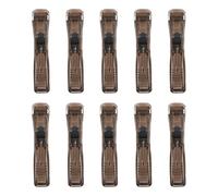 10Pcs Safe Organizing File Clips Document Holders Push Clips Set for Documents Not Traces Binding Tool Offices Essential Paper Push Clip