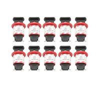 10PCS Safety Miniature Breaker Lock Reinforced Nylon for Preventing