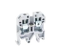 10Pcs SAK6EN Universal Screw Connection SAK6 SAK 6 Mm² Wire DIN Rail Terminal Block(Grey)