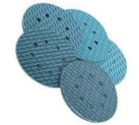 10Pcs Sanding Disc 5 Inch(125mm) Diamond Shape Orbital Sander Sandpaper 8 Hole Hook And Loop Pads Abrasive Tools Grit 60-400(P80)