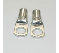 10PCs SC35-10 Bolt Hole Tinned Copper Cable lugs Battery Terminals 35mm 2AWG 3/8 in Wire terminals Connector