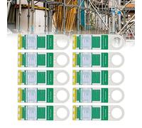 10PCS Scaffold Status Holder and Tags Safety Inspection Tags Scaffold Tag Locking Caution Maintenance Sign for Electric Industrial Security