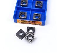10PCS SCMT09T304 SCMT09T308 HMP PC9030 Blade High Quality Internal Turning Tool Carbide Insert For Steel(SCMT09T304 HMP)