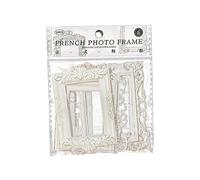 10PCS Scrapbook Frames , Vintage Hollow Paper Frames Small, Thin Decorative Paper Lace Cutouts Scrapbook Window Frames for Scrapbooking Junk Journal Crafts