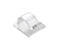 10pcs Self Adhesive Cable Clips, Wire Holder Hooks Cord Organizer, Cable Management for Under Desk, Wall, Car, Office, Light Clips Wire Organizers, Large, Transparent