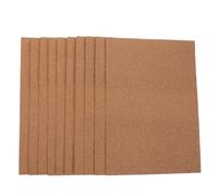 10pcs Self Adhesive Cork Sheets for DIY Crafts and Wall Decoration