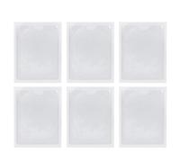 10pcs Self Adhesive Plastic Label Holders for Office and Factory Use