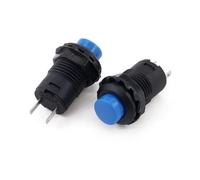10pcs Self-Lock/Momentary Pushbutton Switches DS228 DS428 12mm OFF- ON Push Button Switch 3A /125VAC 1.5A/250VAC DS-228 DS-428 IDGTTLDF(Beige,Since the reset)