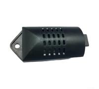 10PCS Sensor Housing Junction Boxes for Temperature and Humidity Monitoring, Constructed from Plastic with Pre Drilled Mounting Holes (black)