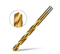 10PCS/Set 7mm Twist Spiral Drill Bit Set HSS Fully Ground DIN338 Titaniums Coated Woodworking Wood Metric Drilling Tool for Metal