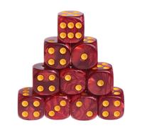 10pcs/Set Acrylic Polyhedral For TRPG Board Game