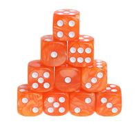 10pcs/Set Acrylic Polyhedral For TRPG Board Game