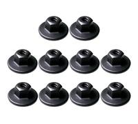 10pcs/Set Auto Clips Retainer Chassis Rear Bumper Splash Shield For 10mm Hex Head Plastic Self-Threading Nut 07147169847