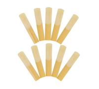 10Pcs/Set Bb Clarinet Reed Eb Reed 2.5 Strength Reed For Clarinet Soprano Alto Tenor Woodwind Instrument Accessories