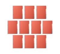 10pcs/set Binder Dividers School B 5 a 5 a 6 Index