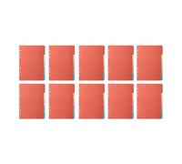 10pcs/set Binder Dividers School B 5 a 5 a 6 Index