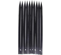 10pcs/Set Black Plastic Stick Mobile Phone Open Repair Tool for iPh and Practical Light weightconvenient to Carry