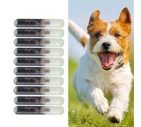 10Pcs/Set Dogs ID Microchip,2.12MM Glass Pet Microchip Standard Animal Chip Implants for Identification