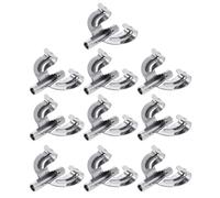 10Pcs/set Drum Hook Replacement Drum Part Drum Mount Claw Hook Drum Claw Hook Metal Drum Claw Hook Drum Mount Hook Set