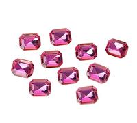 10Pcs / set Elegant Rhinestones 3D Nail Art Crystal Rhinestones Tips Decorations Crystal 3D Nails Charm Manicure Professional Artists