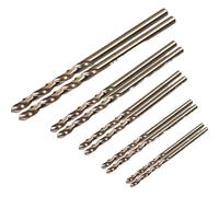 10pcs/set HSS M35 Cobalt Drill Bit 1mm 1.5mm 2mm 2.5mm 3mm Cobalt Coated Drill Bit Power Tool For Metal Stainless Steel Drilling