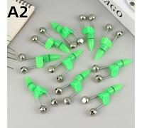 10Pcs Set Luminous Fish Bells Fish Bite Hook Alarm Double Ring Alarm Suitable For Night Fishing Special Fishing Gear