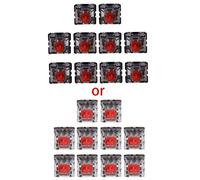 10PCS/Set Mechanical Keyboard Switches Switch For MX Red Testing Shaft 3Pins Mechanical Puller Pad Cleaner Wrist Rest Stand And Bench Cleaner Air Desk Tray Under Desk Height