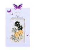 10Pcs/Set Nail Jewelry Luxury Alloy Art Rhinestones Crystal for Decor Rings Earrings