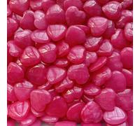 10pcs/Set Natural Heart Shape Crystal Stone Mini 2cm Ornament Reiki Rose Quartz 7 Chakra Energy Healing Gem Home Decor-Type H 10