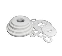 10pcs/set Nature White PTFE Flat Washer Gasket Spacer Sealing O Ring For Pressure Gage 2mm Thick ID 6/8 /10/11/ 12/14/ 15/16/18/19 /20/22-100mm (Color : 10Pcs, Size : 100x90x2mm)