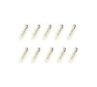 10pcs/set No Crease Basic Hair Clips For Women Girls Hair Styling Makeup No Bend Hairpins Barrettes Fashion Hair Accessories(PT5004-White 10pcs)