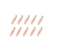 10pcs/set No Crease Basic Hair Clips For Women Girls Hair Styling Makeup No Bend Hairpins Barrettes Fashion Hair Accessories(PT5004-Pink 10pcs)