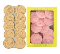 10pcs/set Ramadan Biscuit Cutters Set Ramadan Cookie Cutter Eid Mubarak Biscuit Mold Ramadan Cookie Stamps Eid Baking Tool