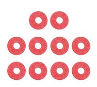 10Pcs/set Rubber Guitar Strap Blocks Protector Locks Black Locking Silicone Protector