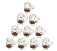 10Pcs/set Simulation Beer Mug Miniature Beer Glass Resin Jewelry Accessories House Decor Dinnerware