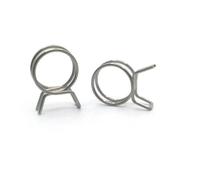 10Pcs/Set Spring Clips Hose Clamp Fuel Line Sealing Pipe Clips 5mm-30mm Assortment Kit Tube Spring Clips Motorcycle Scooter for Corrugated Hose，Water Hose(12mm)