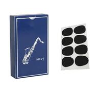 10pcs/set Tenor Saxophone Reeds Strength 2.5 Bb For Tenor Sax Professionals Beginner Woodwind Instrument Accessories (Color : Tenor sax reed set)