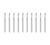 10Pcs / Set Twist Drill Steel Round Shank Reduced Hole Cutter Professional Metalworking Metalwork Projects Stainless Steel Bits