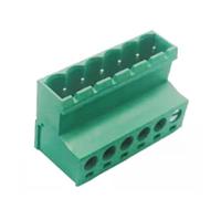 10pcs/sets Female Male Plug Aerial Butt Welding 2EDGRK 15EDGRK-5.08mm 2P-24P Plug-in Solder-free Wire Terminal Block Connector(Male Pin Only 10pcs,7P)