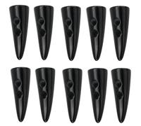 10Pcs Sewing Button Double Hole Wood Button Fasteners for Coat Clothing Repair Sewing Tailoring Garment Embellishment Easy Sew Resin Garment Buttons