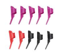 10pcs Sewing Fingerthing Pusher Thread Controller, Adjustable Finger Protector Awl and Fabric Pusher, Ergonomic Sewing Tool for Precise Fabric Handling with Ironing Guide for Home