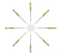 10Pcs Sewing Machine Needles,Big Eye Sewing Machine Home Sewing Machine Needles Sewing Macine Sewing Notions Supplies (Size 16)