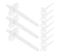 10pcs Sewing Machine Spool Pin for Household Machines, White ABS | Easy Threading, Time Saving Thread Changes, Embroidery Setup, Replace Broken Pin, Bulk Pack