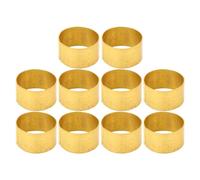 10pcs Sewing Thimble Metal Easy Cleaning Sewing Finger Protectors for Hand Sewing Embroidery Quilting