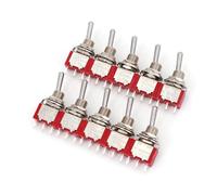 10Pcs SH T8013 Standard Lever 3Pin ON-ON 2-Position SPDT Toggle Switch 5A/125VAC